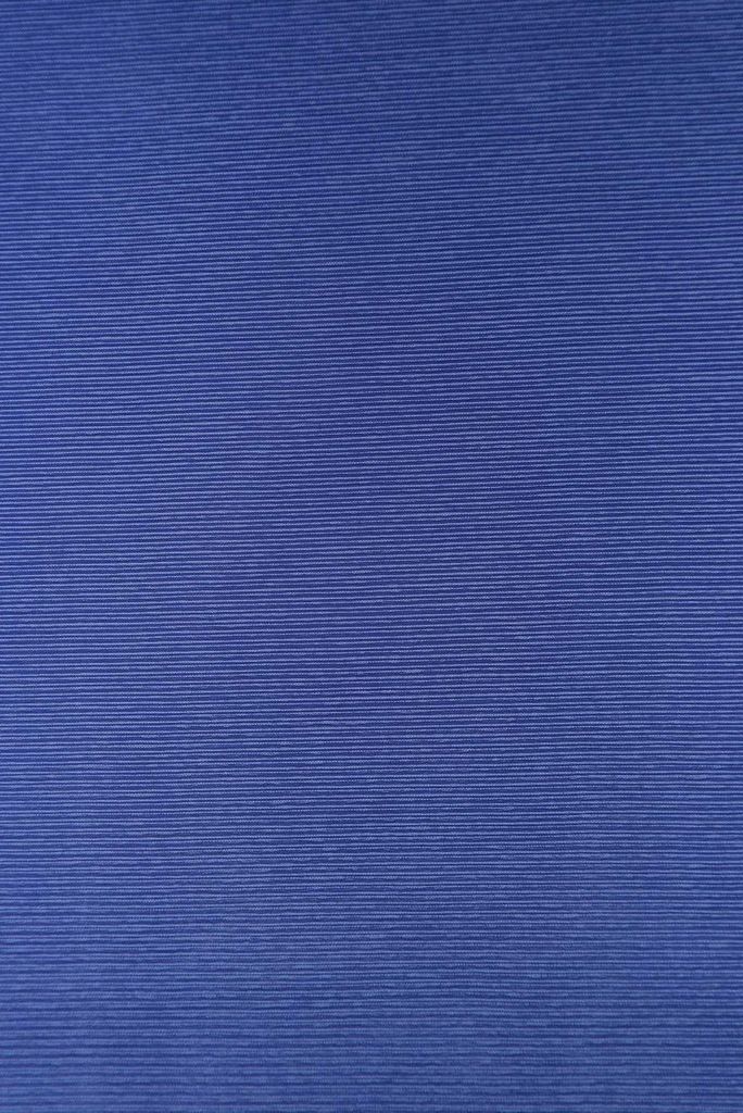 KNT3696 / DENIM / 100%POLY BODRE FABRIC/INTERLOCK PLEATED