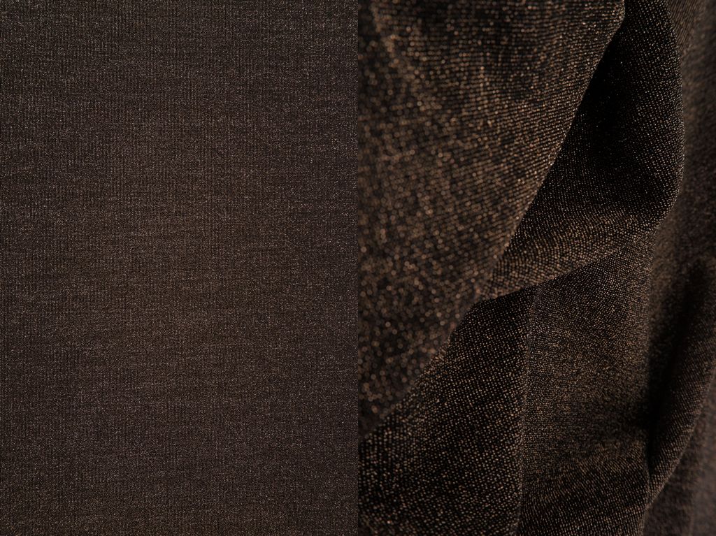 KNT4188 / COPPER / 50%NYL 47.5%LUREX 2.5%SPAN NYLON LUREX JERSEY