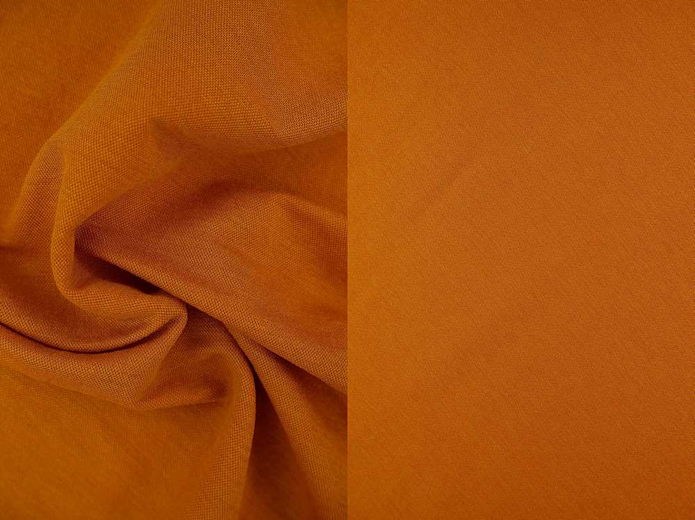 KNT4197 / MUSTARD / 48%NYL 52%RAY CIRO COMPACT NYLON SPAN JERSEY