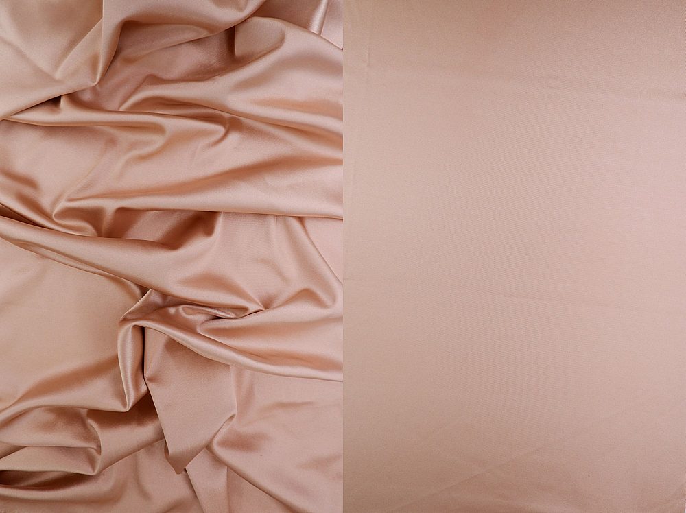 KNT4200 / TAUPE / 88%POLY 12%SPAN BRIDAL SATIN STRETCH FABRIC.