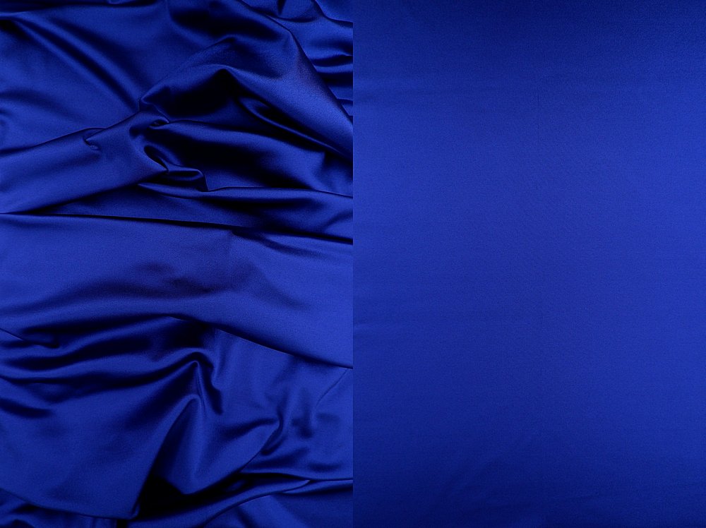 KNT4200 / ROYAL / 88%POLY 12%SPAN BRIDAL SATIN STRETCH FABRIC.