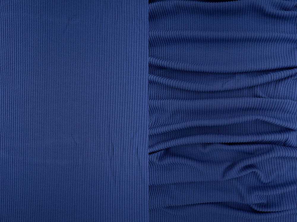 KNT4204 / DENIM / 77%POLY 18%RAY 5%SPAN DOUBLE KNIT COZY