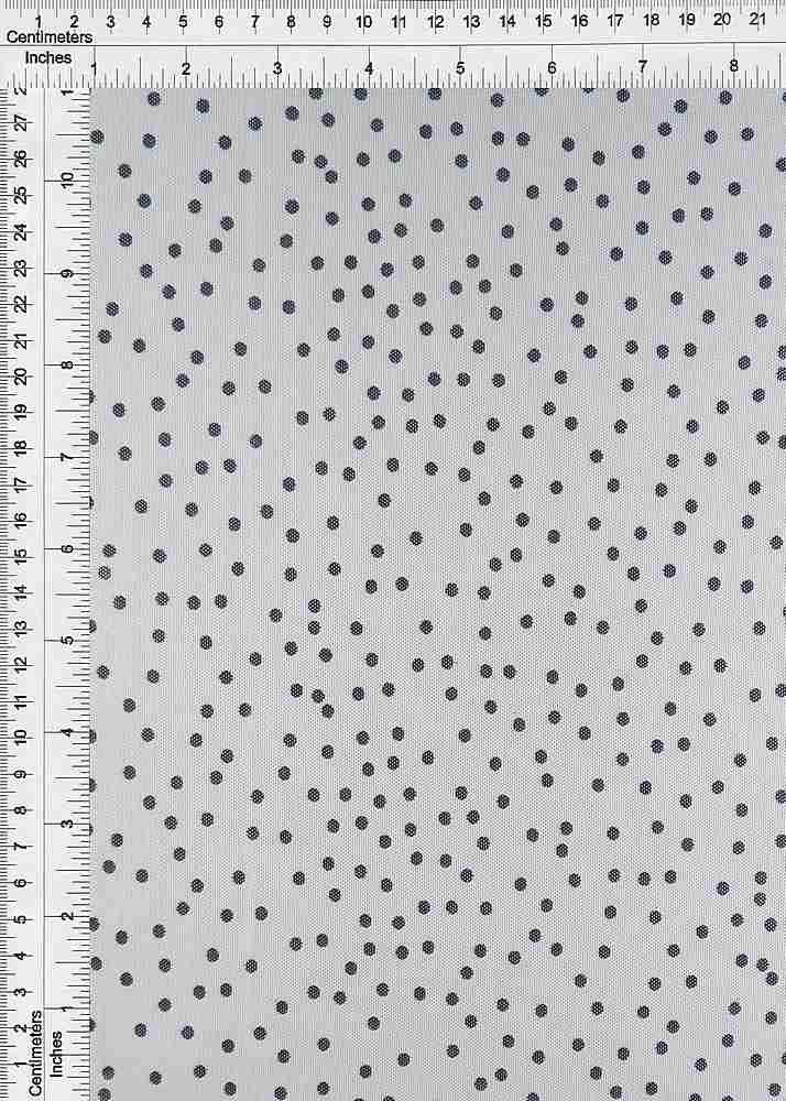 MESH-DU1952 / IVORY / 92%POLY 8%SPAN MESH DOT PRINT