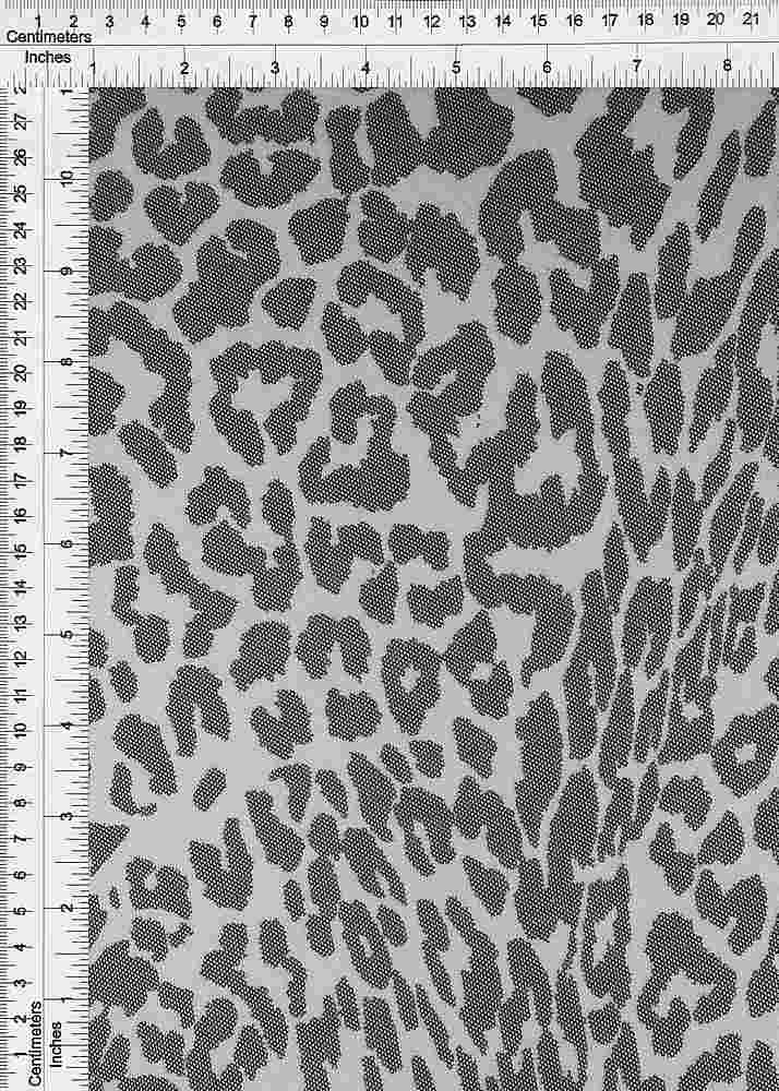 MESH-SE31105 / IVORY / 92%POLY 8%SPAN MESH ANIMAL PRINT