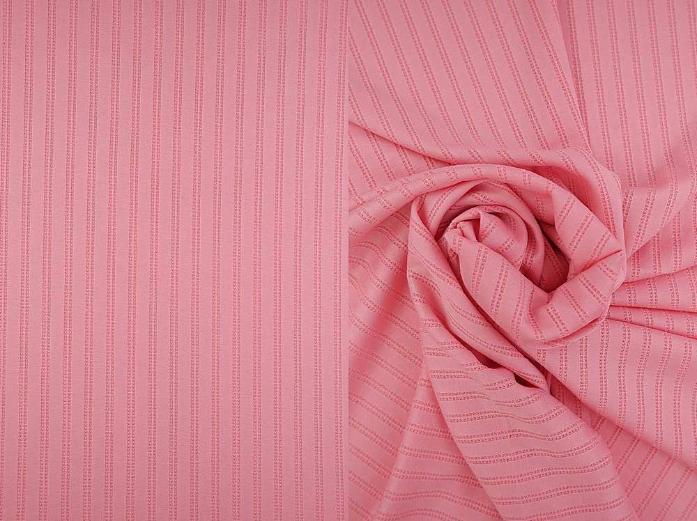 KNT4208 / PINK / 96%POLY 4%SPAN MINI JACQUARD