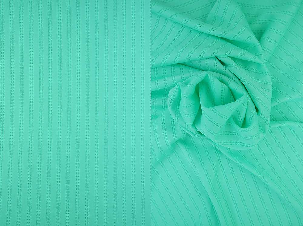 KNT4208 / MINT / 96%POLY 4%SPAN MINI JACQUARD