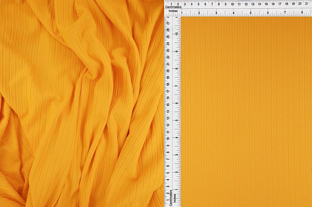 KNT4135 / YELLOW / 87%POLY 13%SPAN 8X3 YUMMY RIB SOLID