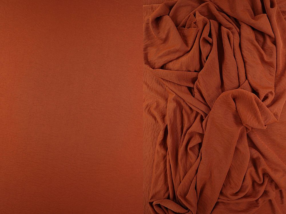 KNT4219 / RUST LT / 100%POLY ICE MATTE KNIT SATIN