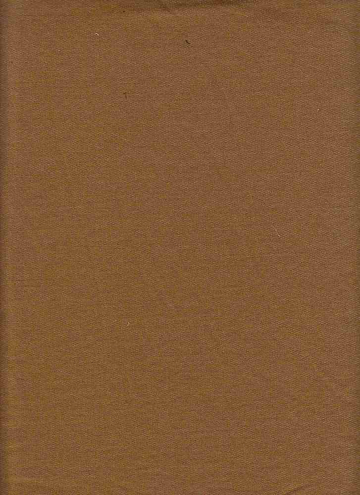 KNT3801 / CAMEL / 69%RAYON 27%POLY 4%SPAN BABY FRENCH TERRY SOLID
