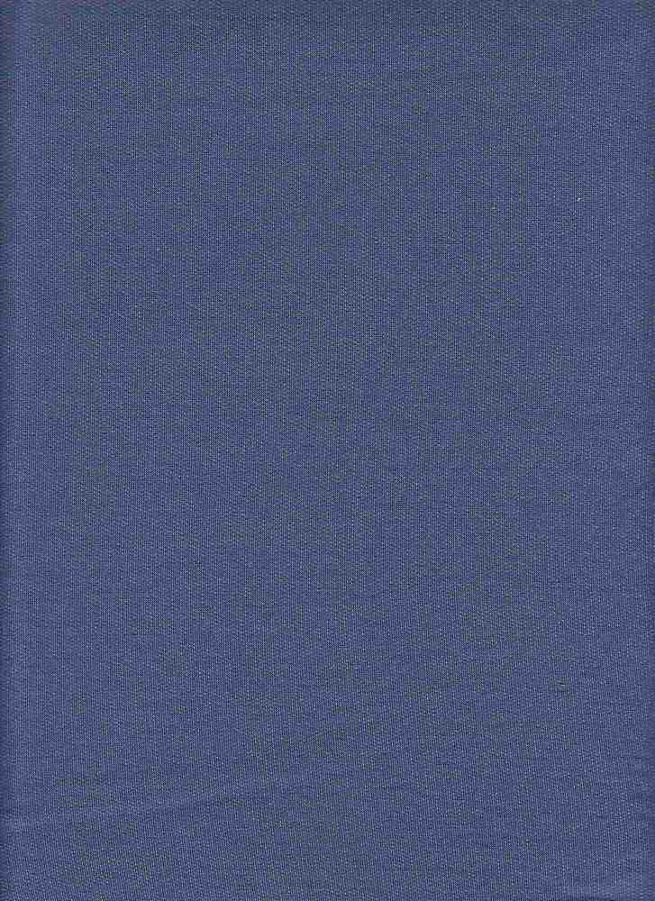 KNT3801 / DENIM / 69%RAYON 27%POLY 4%SPAN BABY FRENCH TERRY SOLID