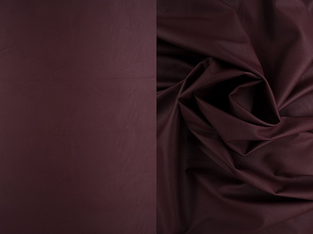PU4223 / BURGUNDY / 60% POLY URETHANE 40% POLY PLEATHER