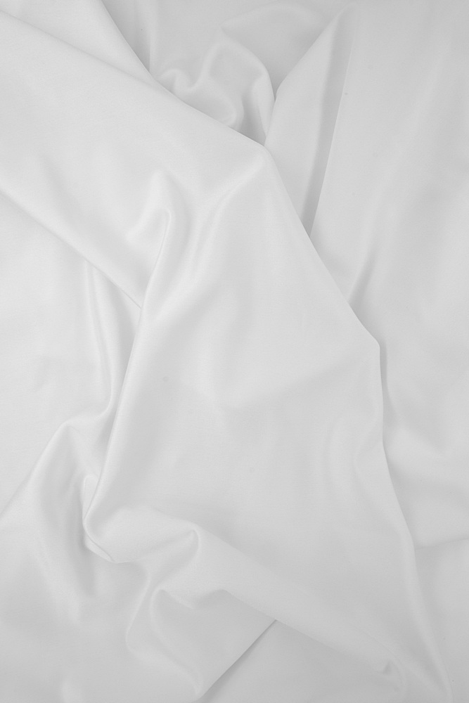 KNT4230 / WHITE / 82%POLY 18%SPAN SHINNY YOGA/TRICOT JERSEY
