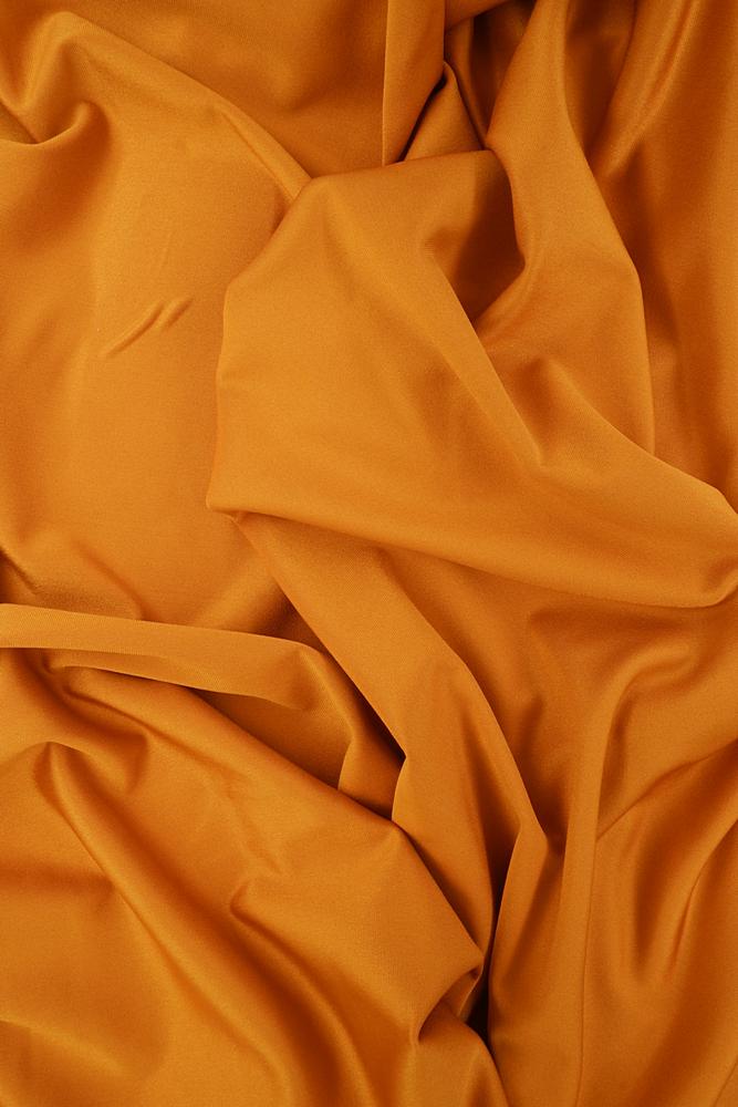 KNT4230 / MUSTARD / 82%POLY 18%SPAN SHINNY YOGA/TRICOT JERSEY