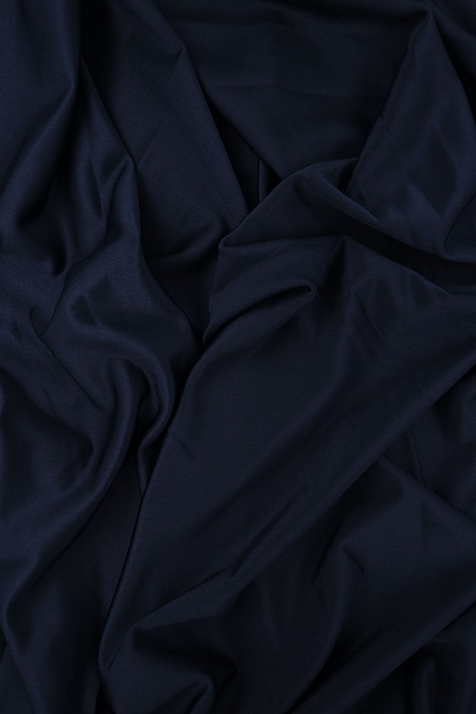 KNT4230 / NAVY / 82%POLY 18%SPAN SHINNY YOGA/TRICOT JERSEY