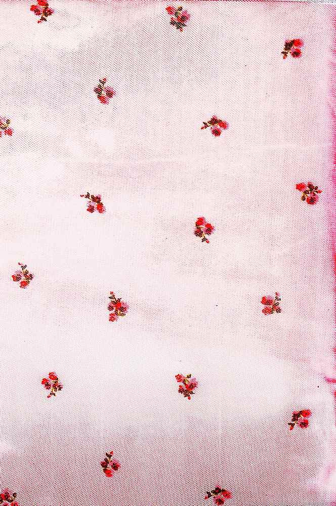 MESH-Q90731 / BLUSH / 97%POLY 3%SPAN MESH DITSY FLORAL PRINT