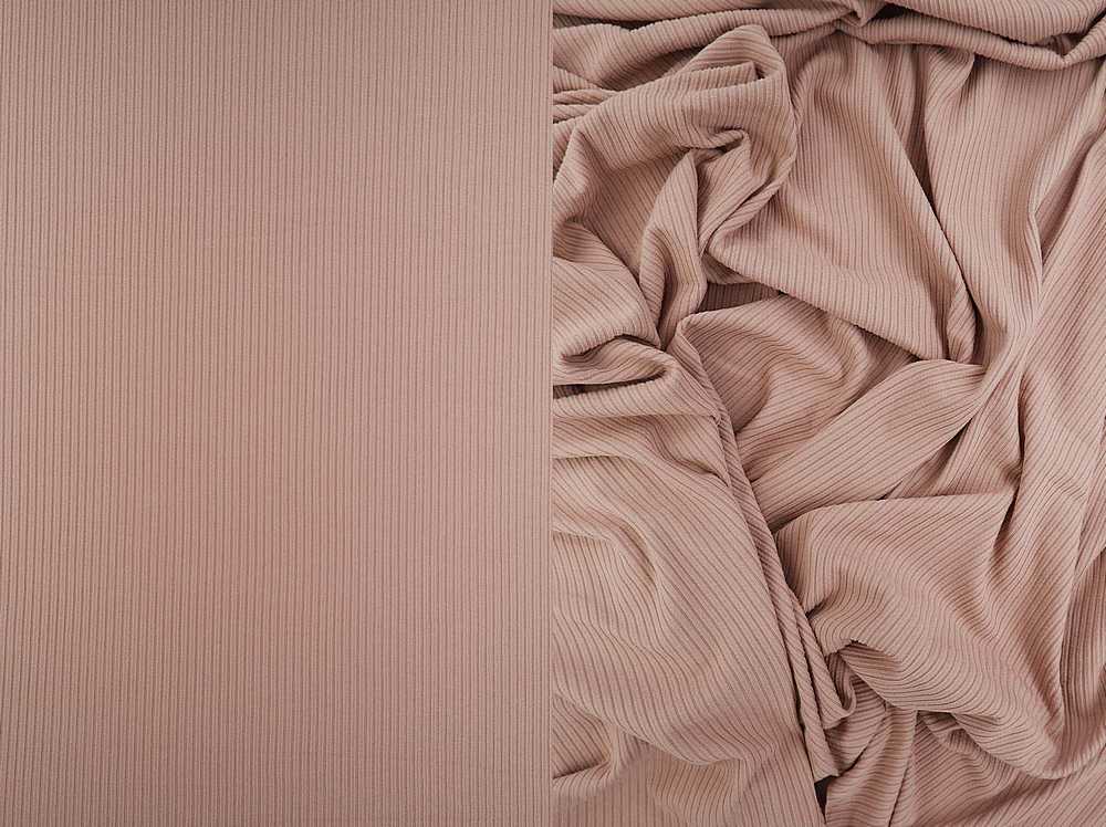 KNT4151 / TAUPE / 87%POLY 13%SPAN 4X2 YUMMY RIB SOLID