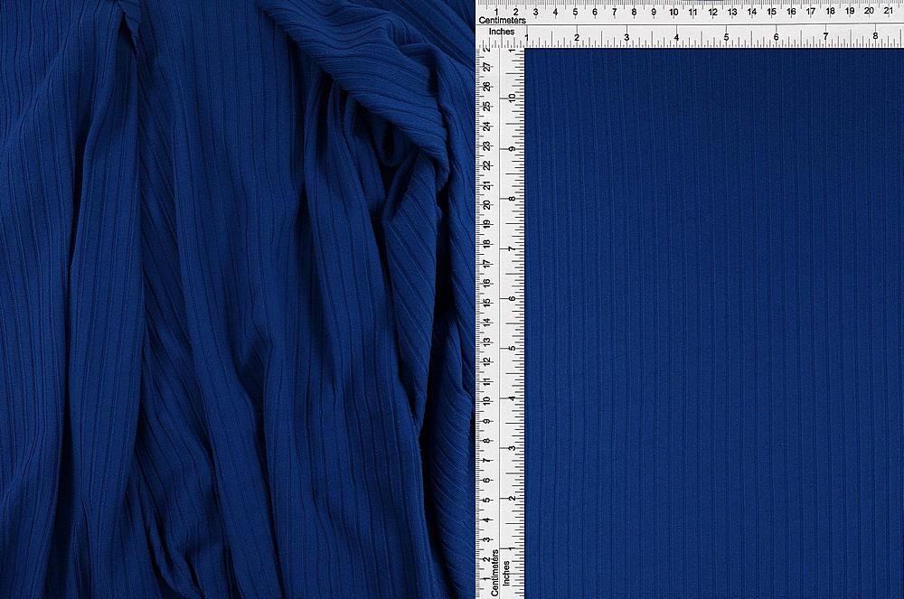 KNT4135 / ROYAL / 87%POLY 13%SPAN 8X3 YUMMY RIB SOLID