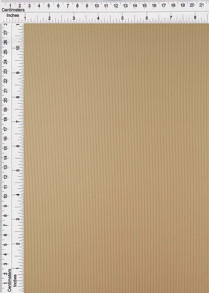 KNT4151 / KHAKI / 87%POLY 13%SPAN 4X2 YUMMY RIB SOLID
