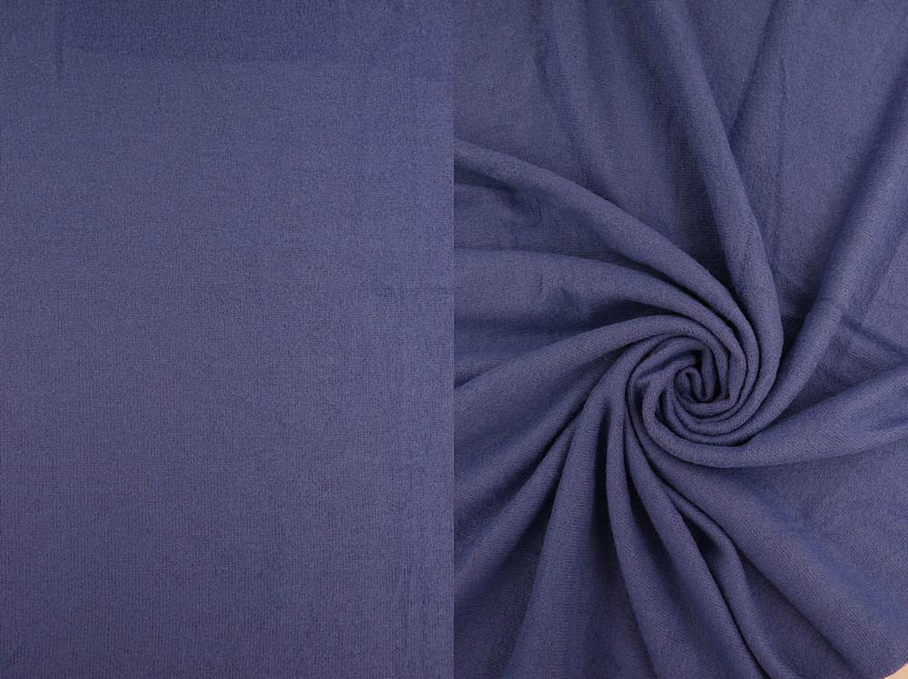KNT4349 / DENIM / 76%RAYON 21%POLY 3%SPAN COZY FLEECE