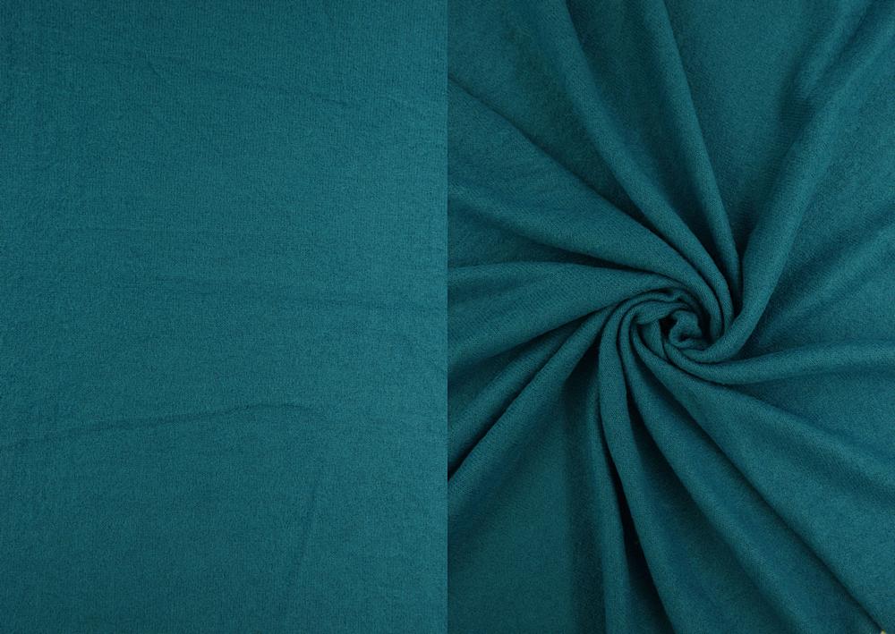 KNT4349 / TEAL BLUE / 76%RAYON 21%POLY 3%SPAN COZY FLEECE