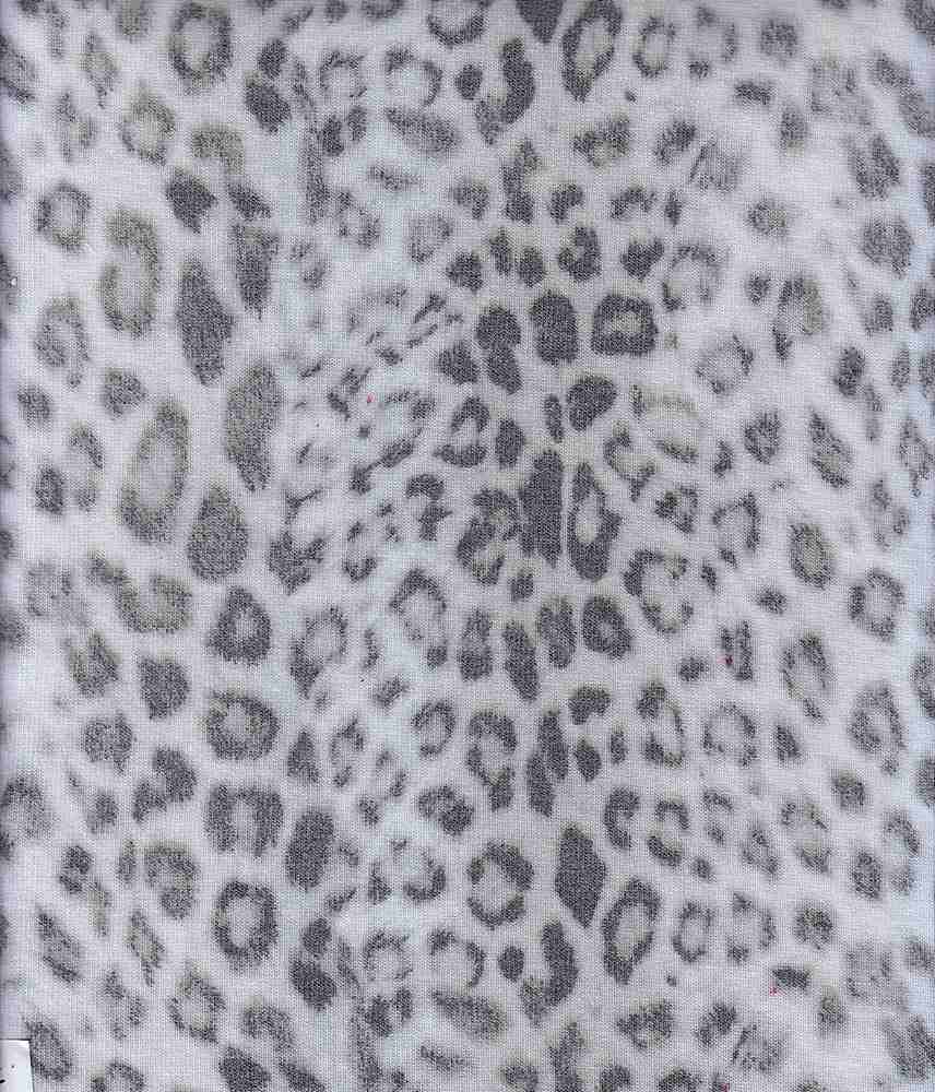 KNT4163-SE41227 / GREY / 69%POLY 28%RAY 3%SPAN ALPACA SWEATER ANIMAL PRINT