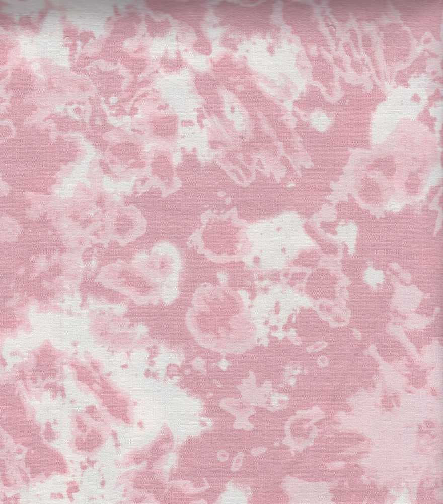 KNT1374-Q90946 / BLUSH / 80%P 16%R 4%SP T/R SP FRENCH TERRY TIE-DYE PRINT