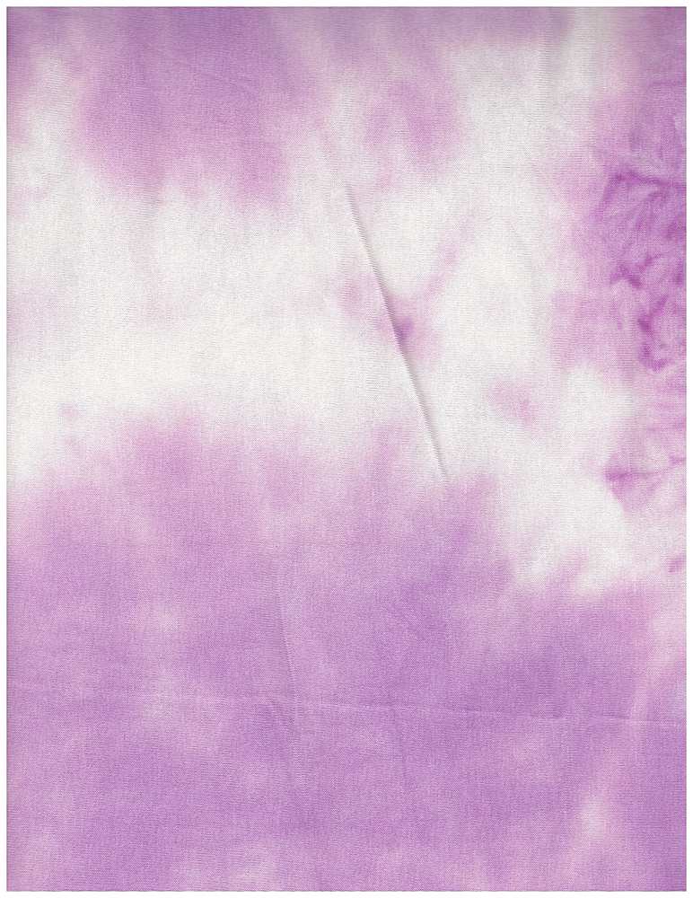 KNT4232 / LAVENDER / 96%RAYON 4%SPAN R/SP REAL TIE DYE