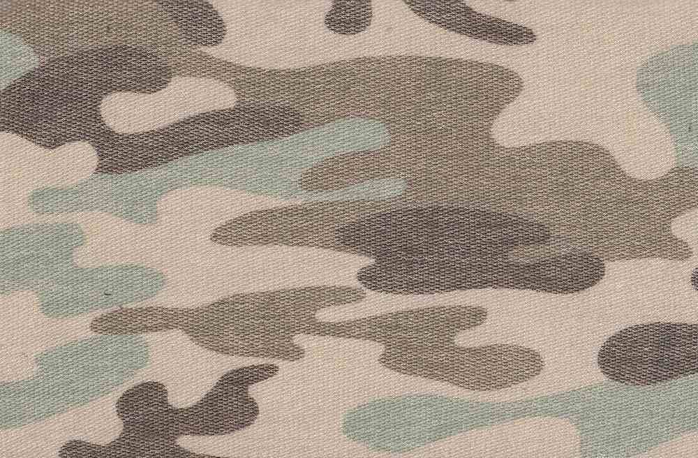 KNT4365-Q90320 / CAMO  / 69%RAY 27%POLY 4%SPAN ORGANIC TERRY CAMO PRINT