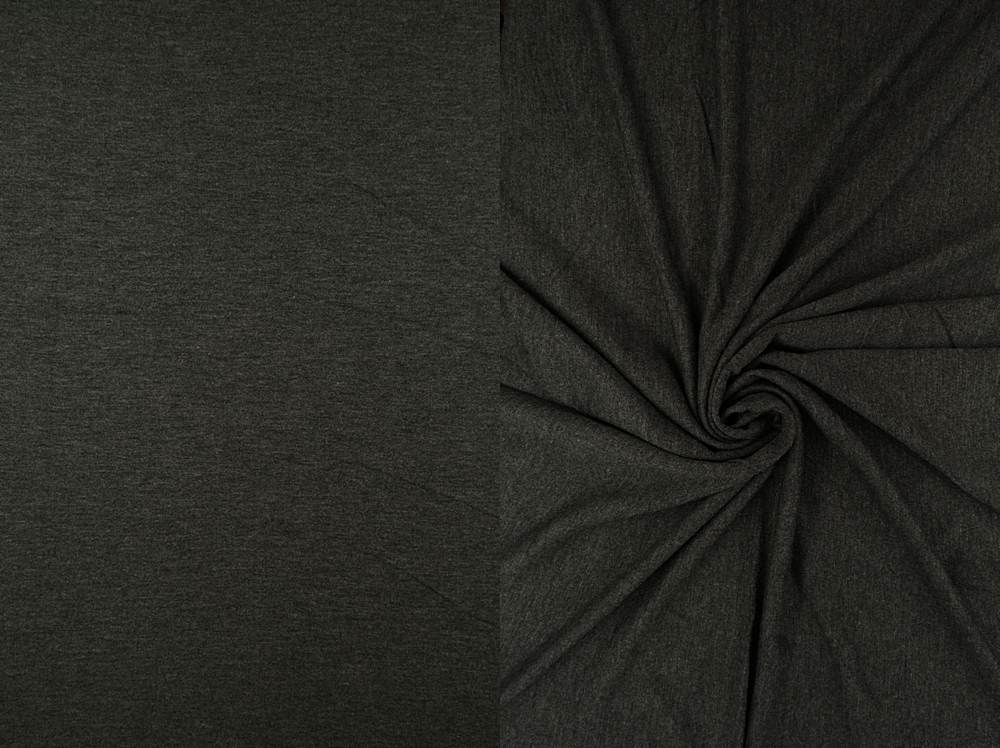 KNT4353 / HT. CHARCOAL / 97%RAY 3%SPAN R/SP FRENCH TERRY