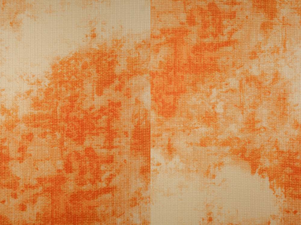 KNT4228-SE50903 / TERRACOTTA / 86%POLY9%RA5%SP BRUSHED POINTELLE RIB TIE DYE PRINT