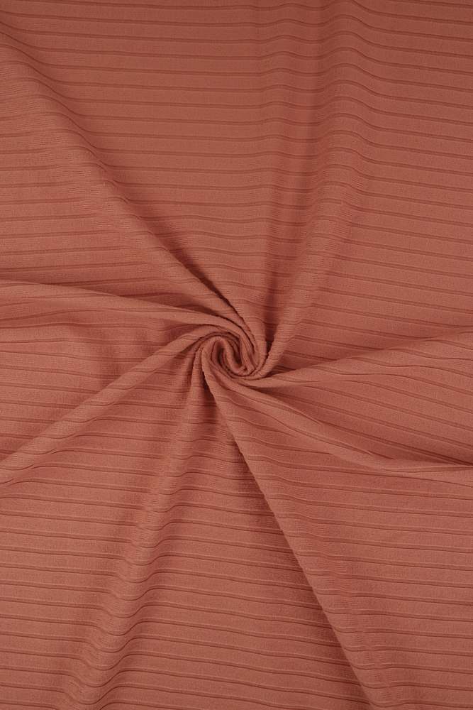 KNT4135 / ROSE DUSTY / 87%POLY 13%SPAN 8X3 YUMMY RIB SOLID