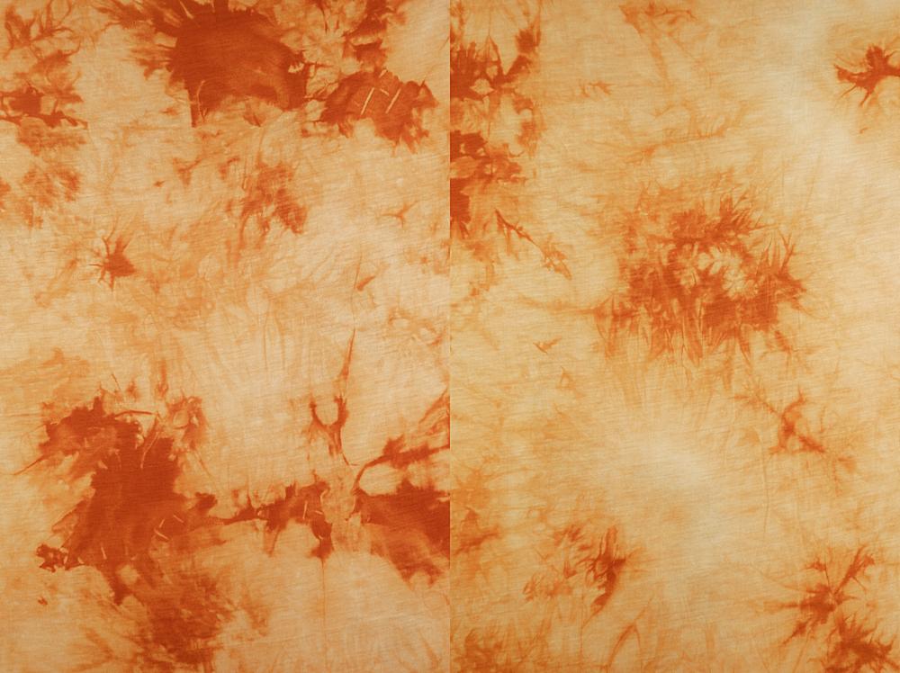 KNT4348 / COPPER / 97%RAYON 3%SPAN JERSEY REAL TIE DYE