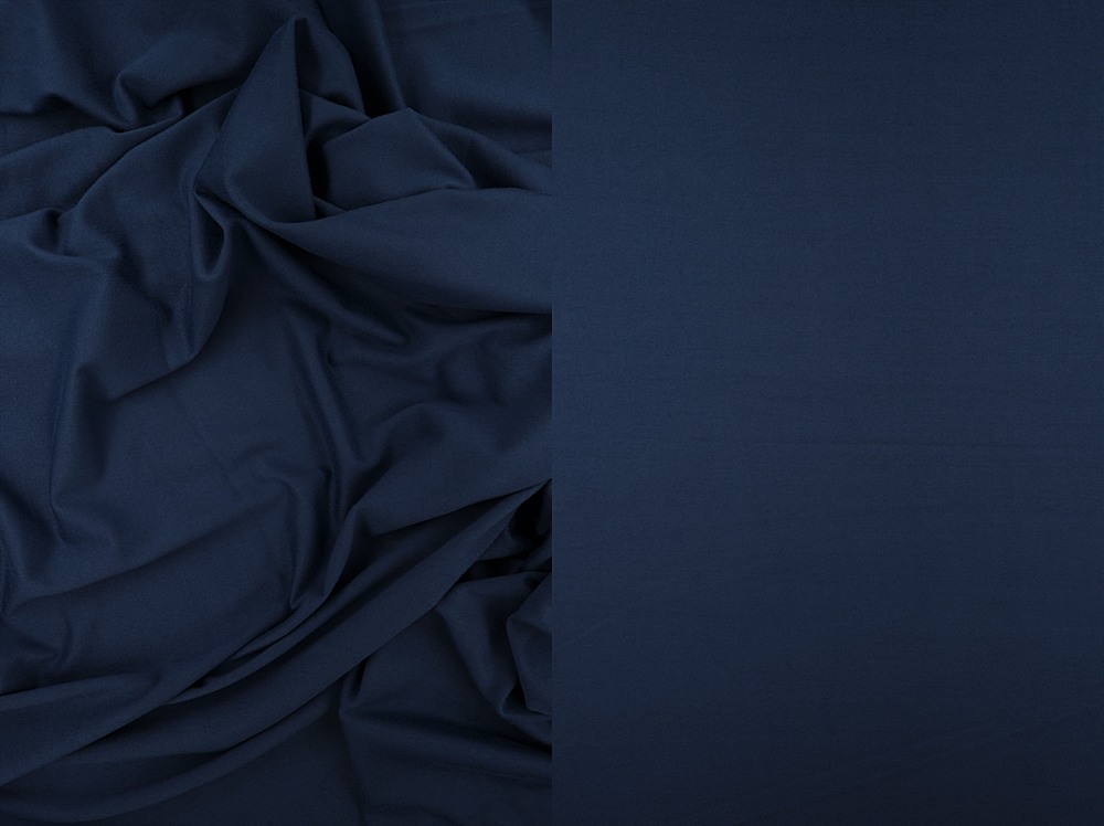 KNT2100 / BLUE OCEAN / 96%POLY 4%SPAN DTY BRUSHED SOLID