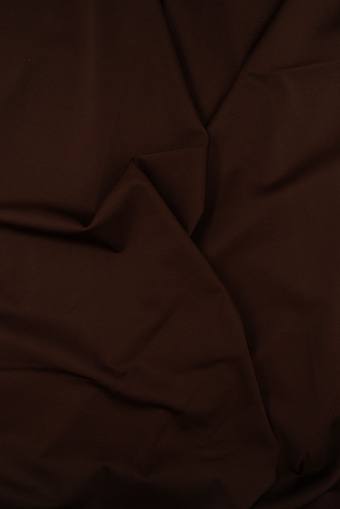 KNT4230 / BROWN / 82%POLY 18%SPAN SHINNY YOGA/TRICOT JERSEY