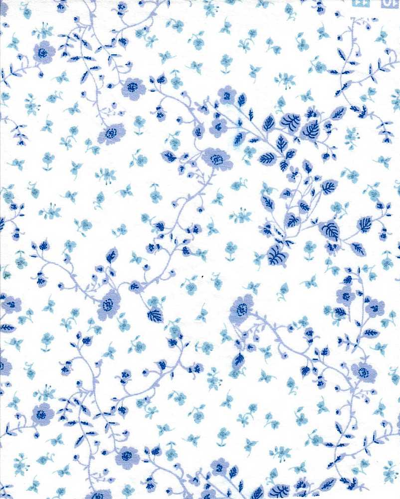 KNT2100-MS10121 / IVORY / 96%POLY 4%SPAN DTY BRUSH DITSY-SMALL FLORAL-FLOWER