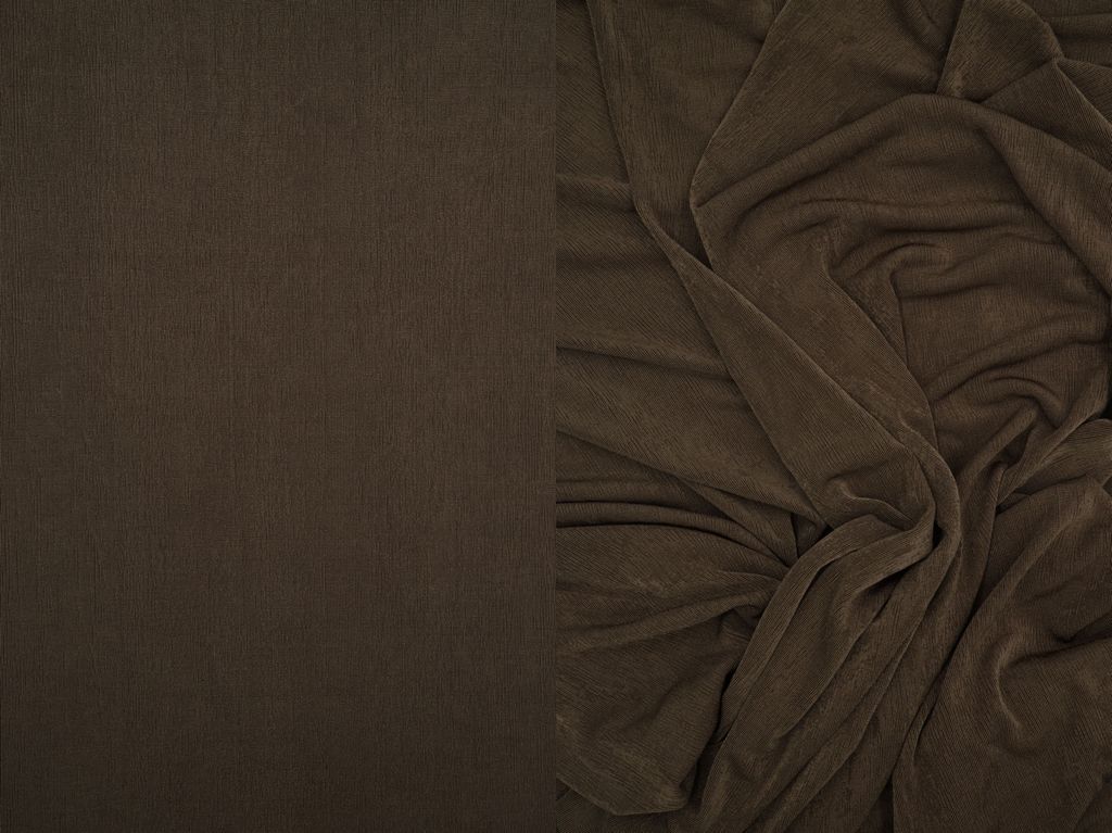 KNT3963 / CAPPUCCINO / 91%POLY 9%SPAN SLINKY RIB 1X1 SOLID