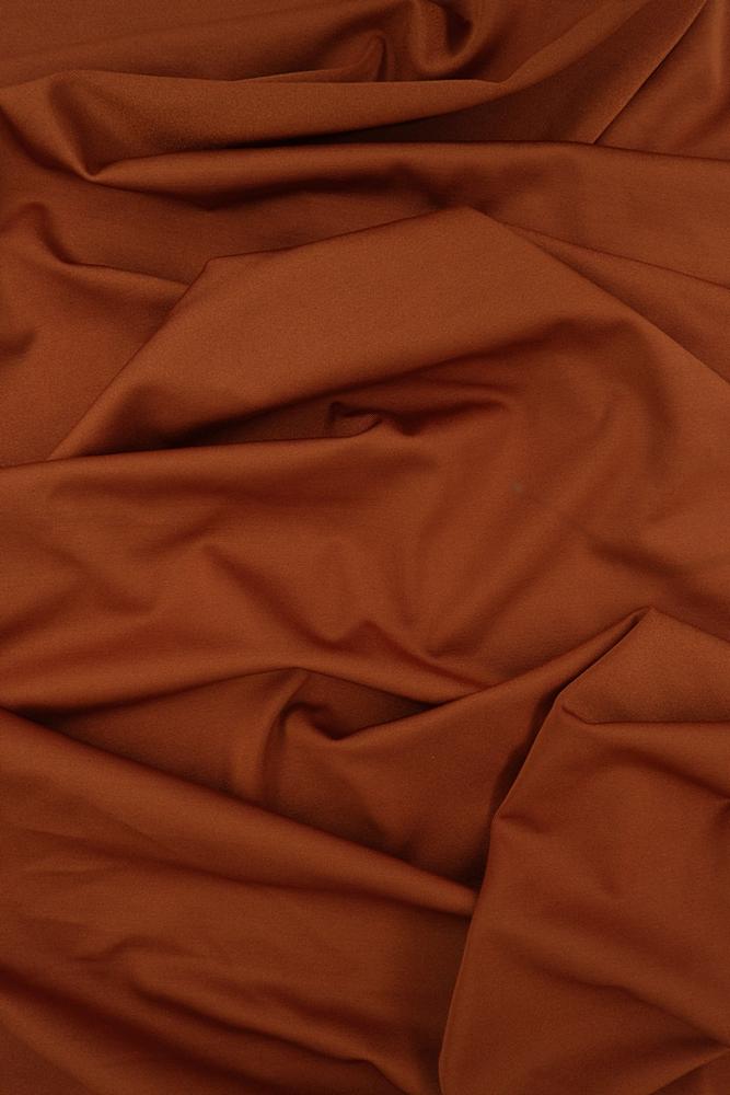 KNT4230 / BRICK / 82%POLY 18%SPAN SHINNY YOGA/TRICOT JERSEY