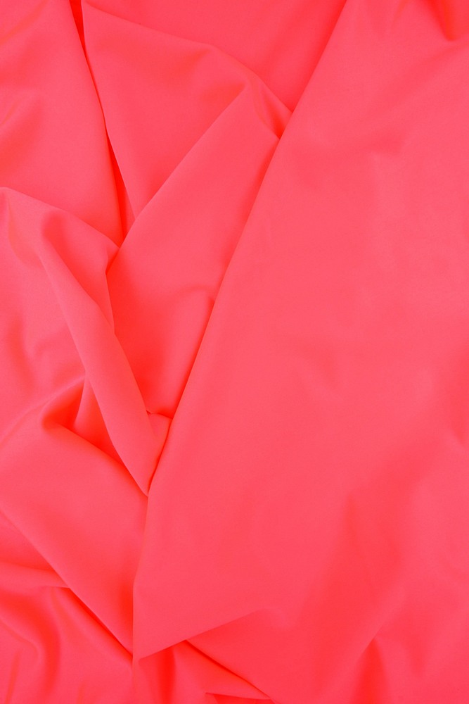 KNT4230 / NEON PINK / 82%POLY 18%SPAN SHINNY YOGA/TRICOT JERSEY