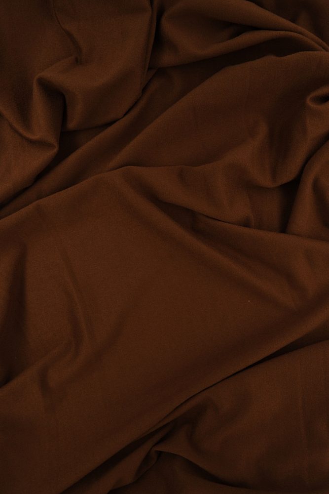 KNT2100 / CAPPUCINO / 96%POLY 4%SPAN DTY BRUSHED SOLID