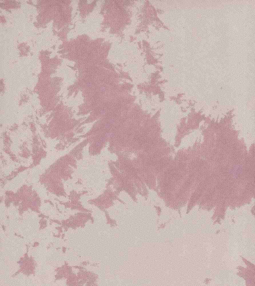 MESH-Q00122 / ROSE / 90%POLY 10%SPAN MESH PRINT