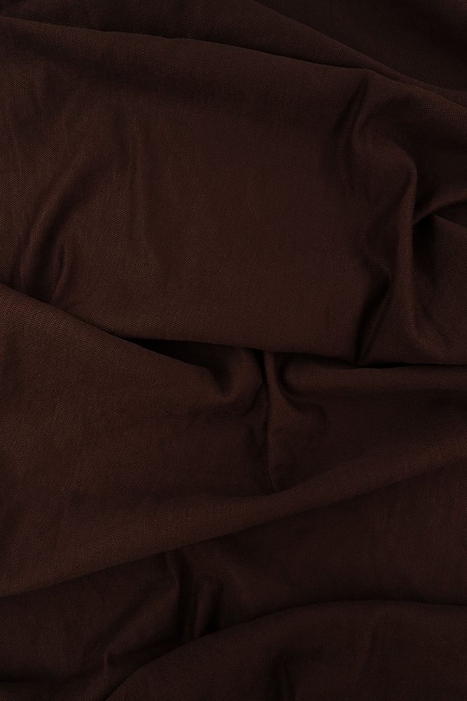 KNT4197 / BROWN / 48%NYL 52%RAY CIRO COMPACT NYLON SPAN JERSEY