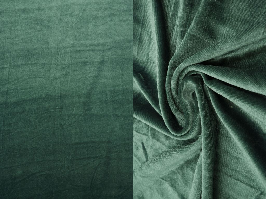 KNT3850 / SEAFOAM DK / 92%POLY 8%SPANDEX VELVET SOLID
