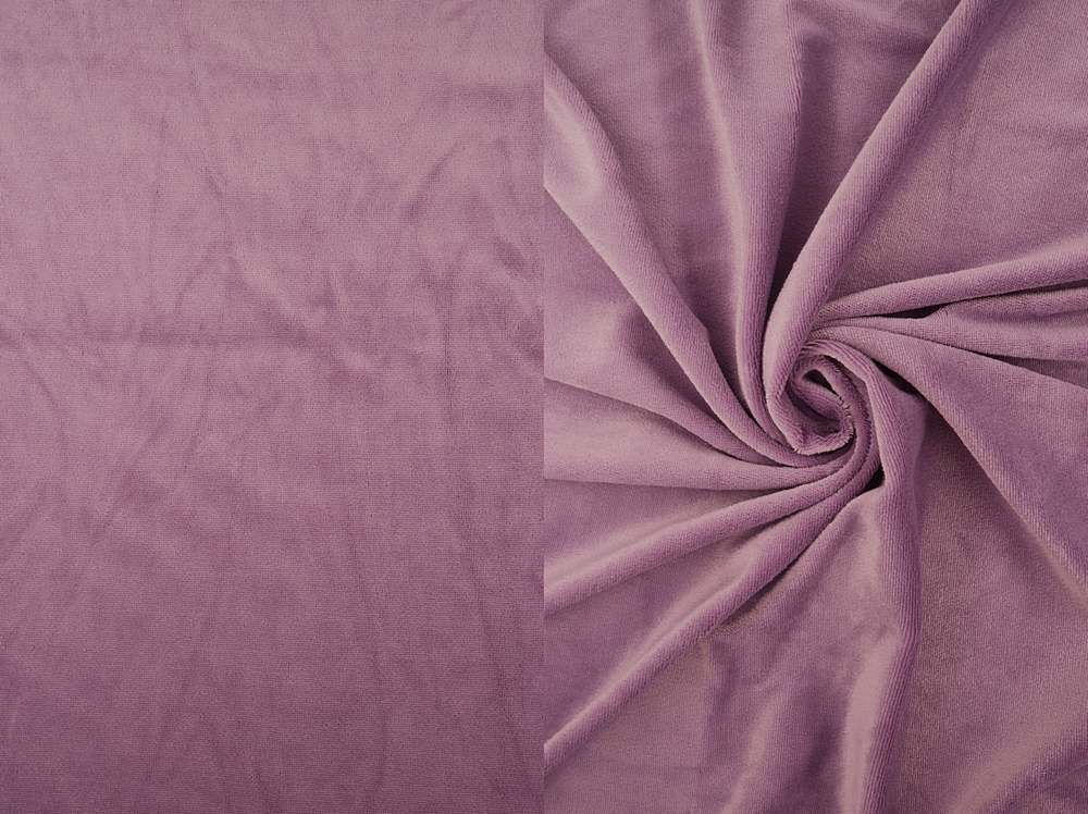 KNT4421 / LAVENDER / 96%POLY 4%SPAN SOLID VELOUR