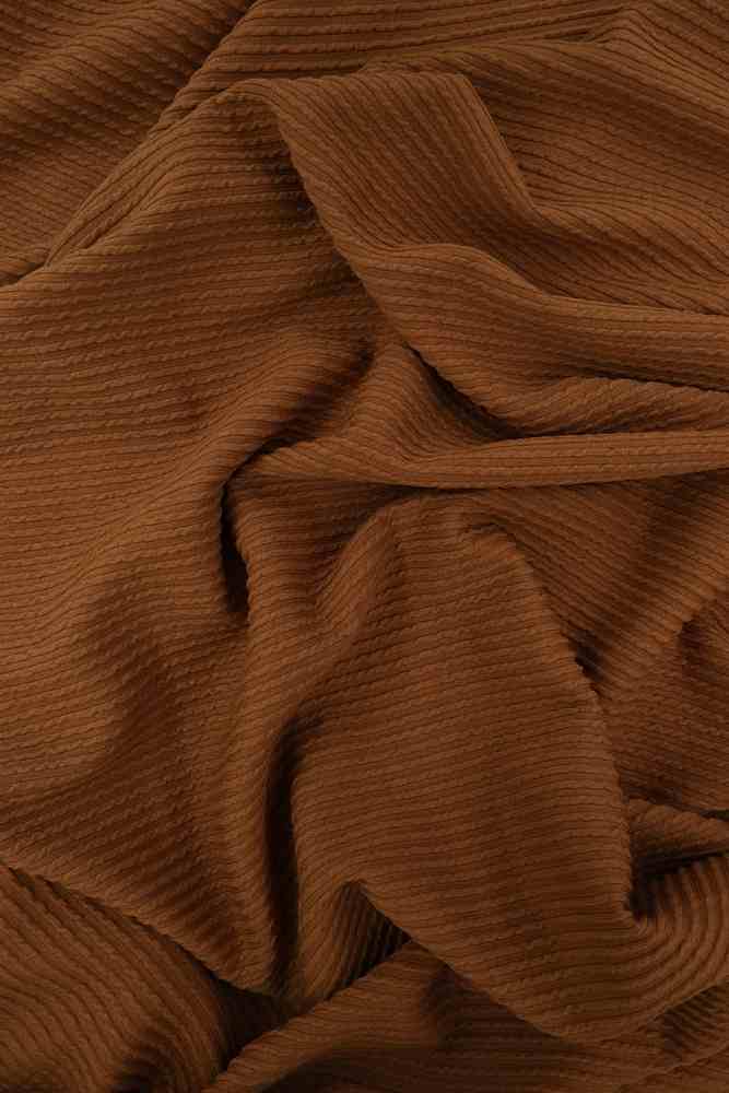 KNT4204 / CARAMEL / 77%POLY 18%RAY 5%SPAN DOUBLE KNIT COZY