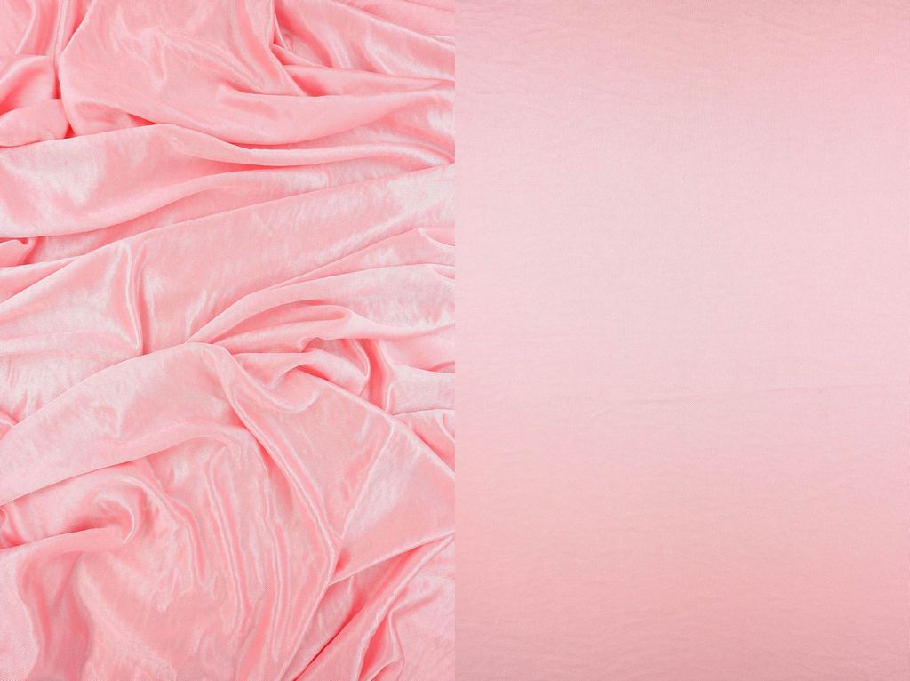 KNT4221 / PINK LT / 100%POLY ICE KNIT SATIN