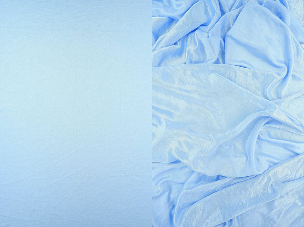 KNT4221 / BLUE LT / 100%POLY ICE KNIT SATIN