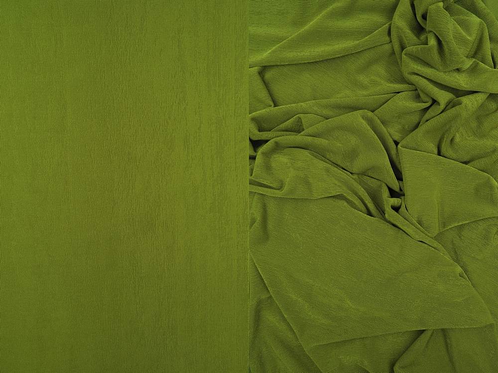 KNT3963 / PISTACHIO GREEN / 91%POLY 9%SPAN SLINKY RIB 1X1 SOLID