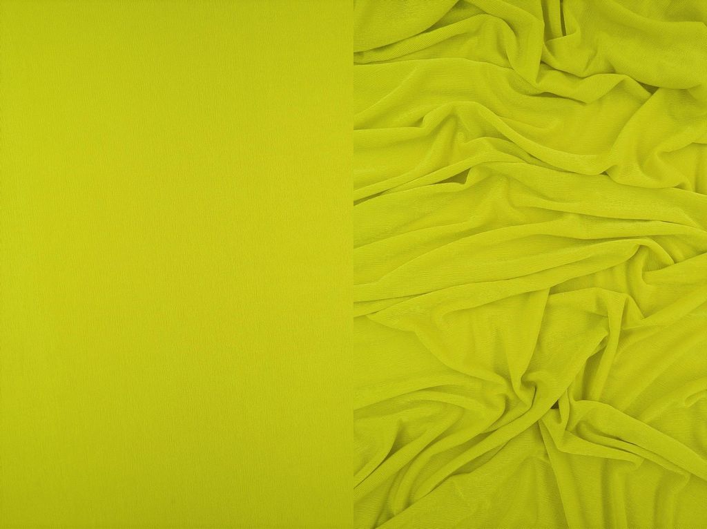 KNT3963 / LIME / 91%POLY 9%SPAN SLINKY RIB 1X1 SOLID
