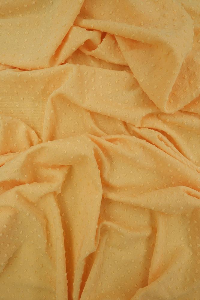 KNT4225 / YELLOW LT / 77%POLY 23%RAY KNIT JACQUARD SWISS DOT