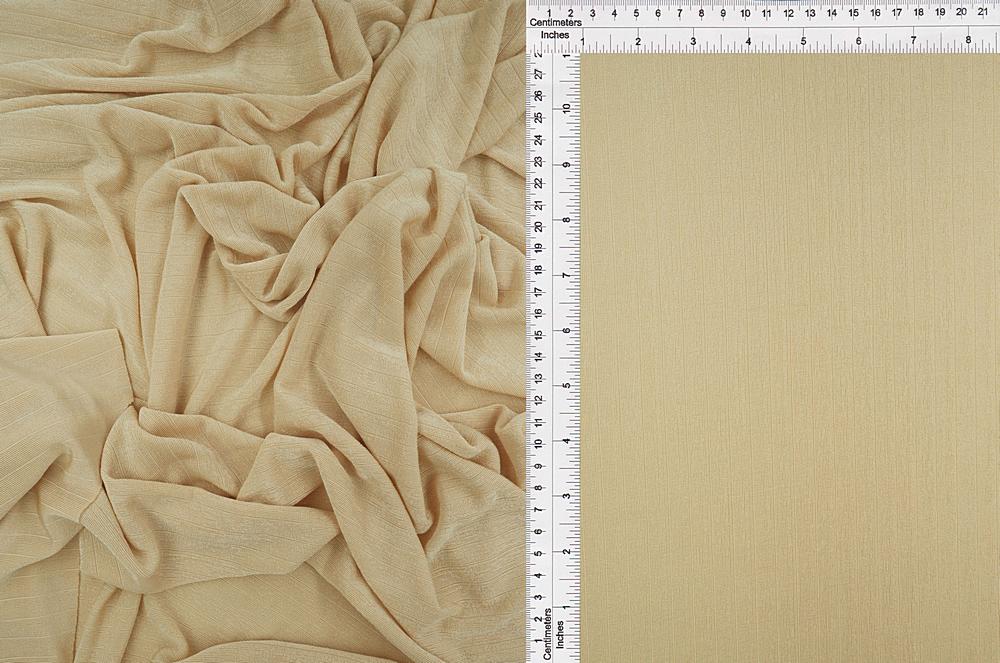 KNT4418 / SAND / 95%POLY 5%SPAN 13X1 RIB SLINKY